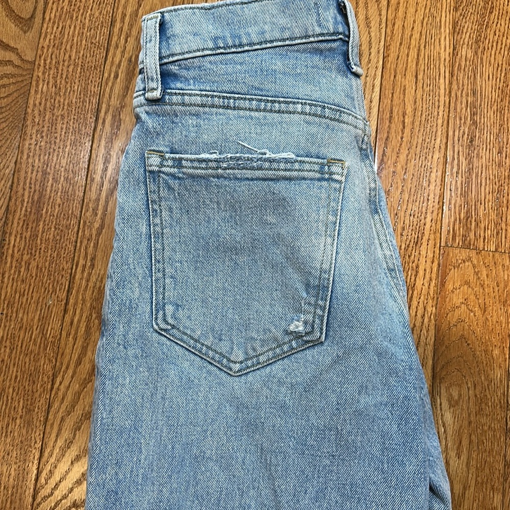 Abercrombie & Fitch the 90s straight ultra high rise curve love